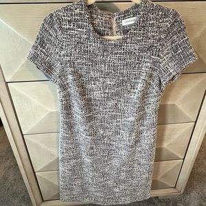 Calvin Klein Tweed Short Sheath Dress size 4